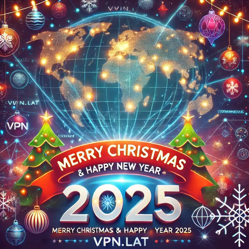 Celebrate 6 Years of VPN.lat | Merry Christmas & Happy New Year 2025